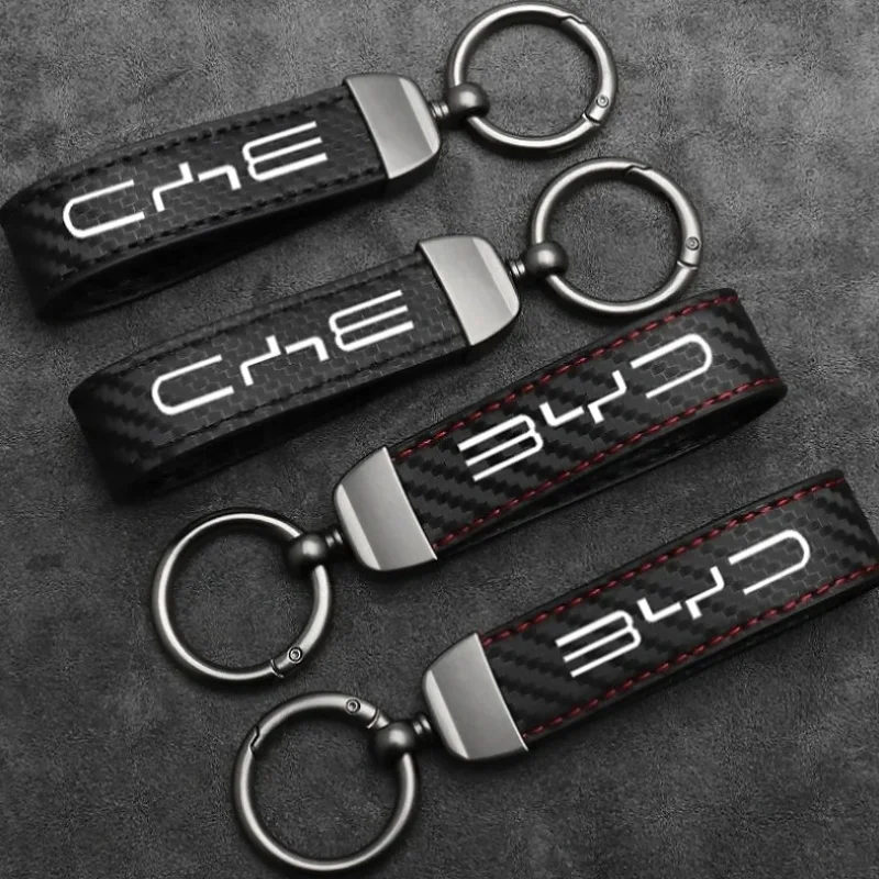 Car Keychain Key Fob Clip Car Key Lanyard For BYD Seal U Dolphin Mini Sealion 7 Song Pro ATTO 3 Yuan UP Dolphin Seal 5 Tang Han