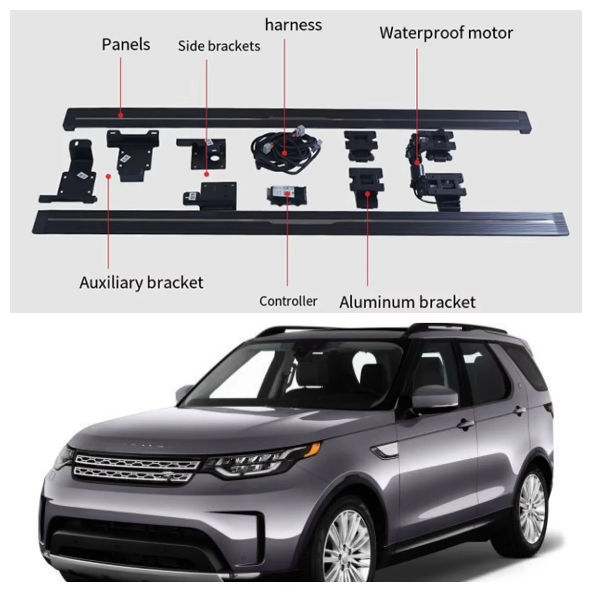 

Intelligent Electric Side Step Electric Running Board Aluminum Electric Side Step for 17-20 Discovery 5