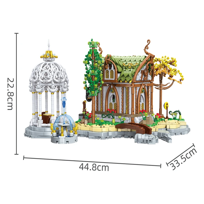 متوفر 33238 MOC فكرة حانة اللبنات نموذج العصور الوسطى الطوب البناء لتقوم بها بنفسك لعب للأطفال هدية الكريسماس مجموعة