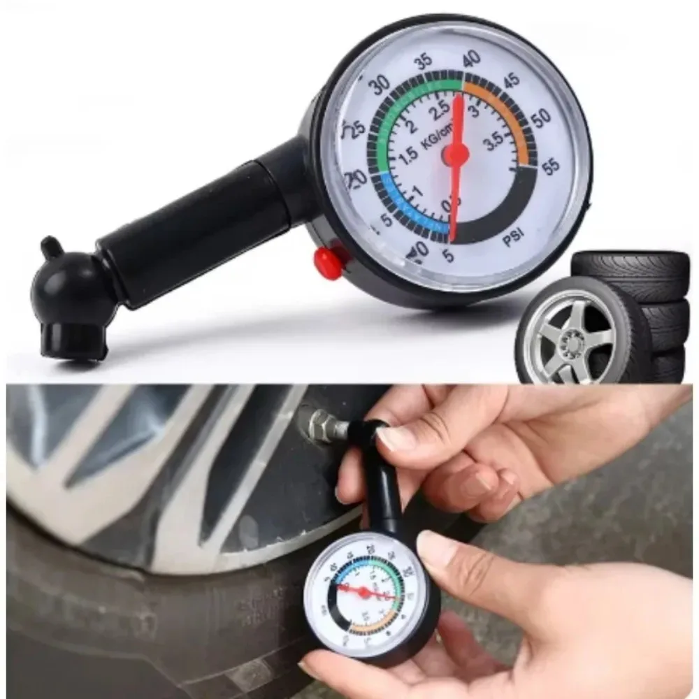 1pc Tire Pressure Gauge Car Tire Pressure Meter Car Tire Pressure Watch High Precision Tire Pressure Monitor