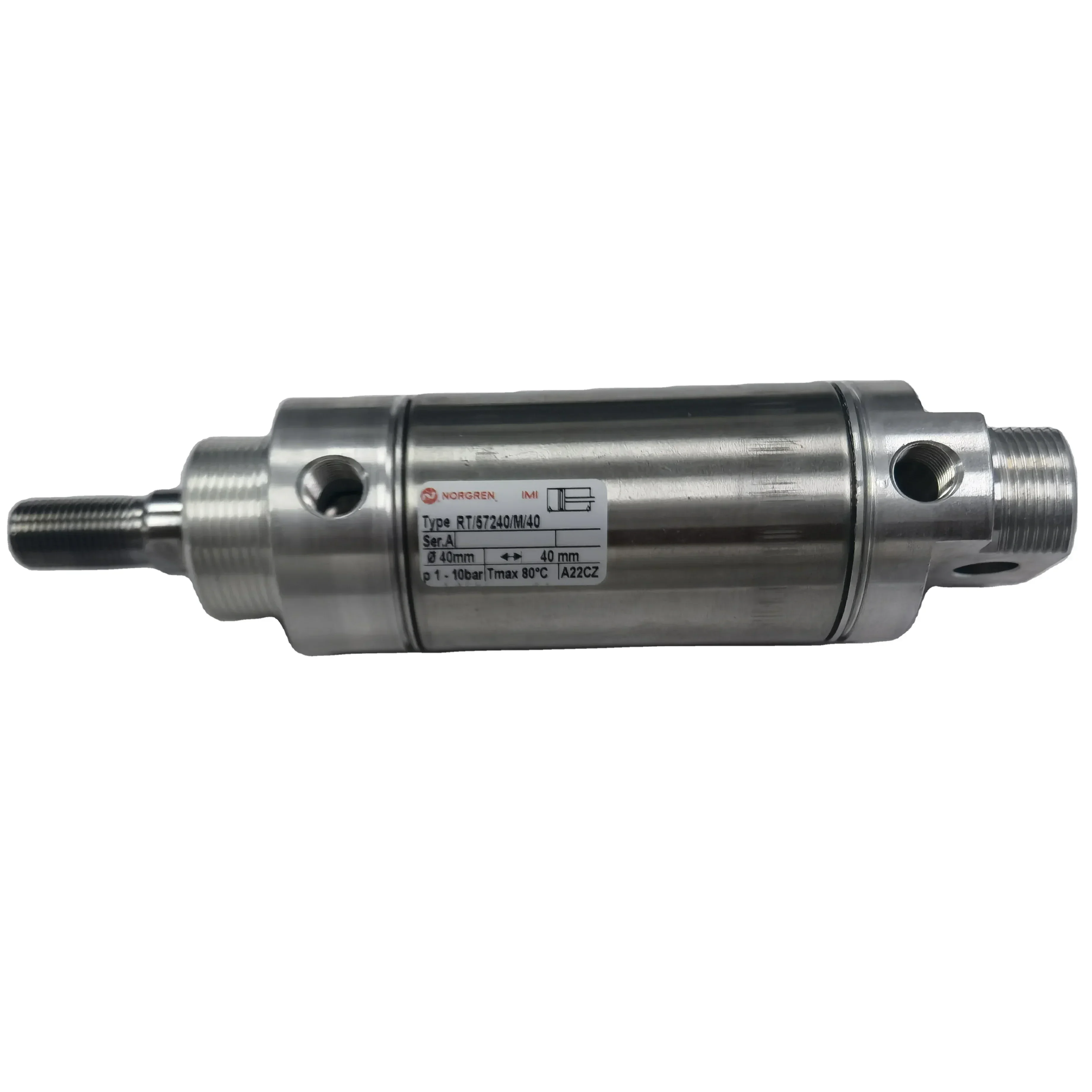 متوفر في المخزون RT/57240/M/40 /NORGREN/ اسطوانة/آلة نفخ الزجاجات #2