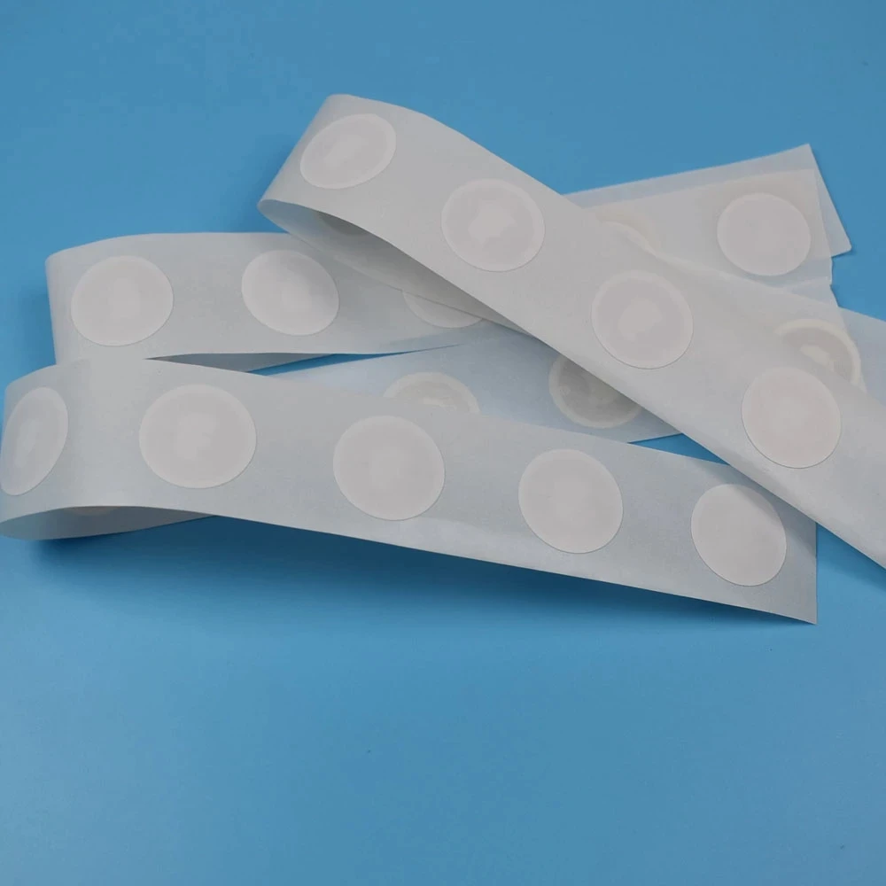 20PCS NFC Stickers Tag Fragile Tear Resistant Tamperproof ISO14443A 13.56MHz NXP NTAG213 Label RFID HF Smart electronic Tags