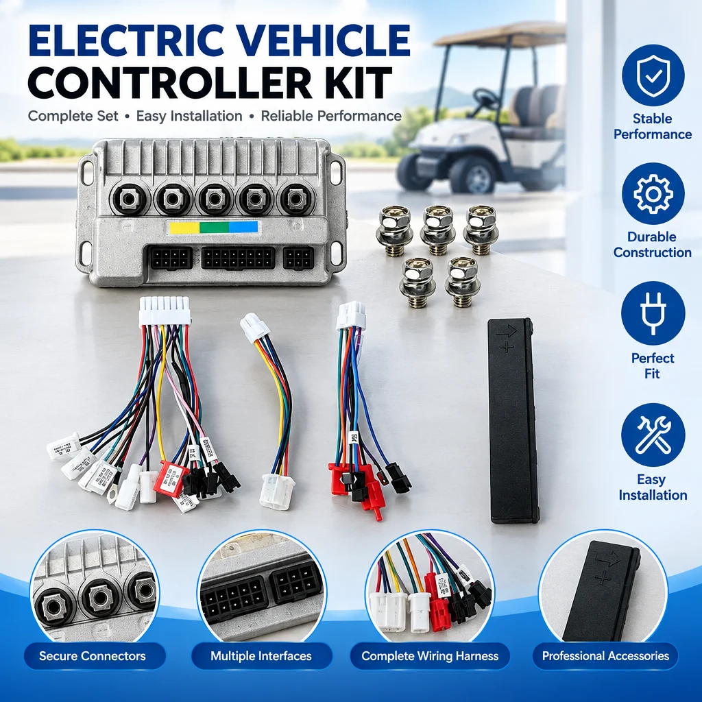 36V/48V/60V/64V Sine Wave Three-mode Controller Module 25A-30A 500W-1000W Brushless Motor Controller for Electric Bike/Scooter