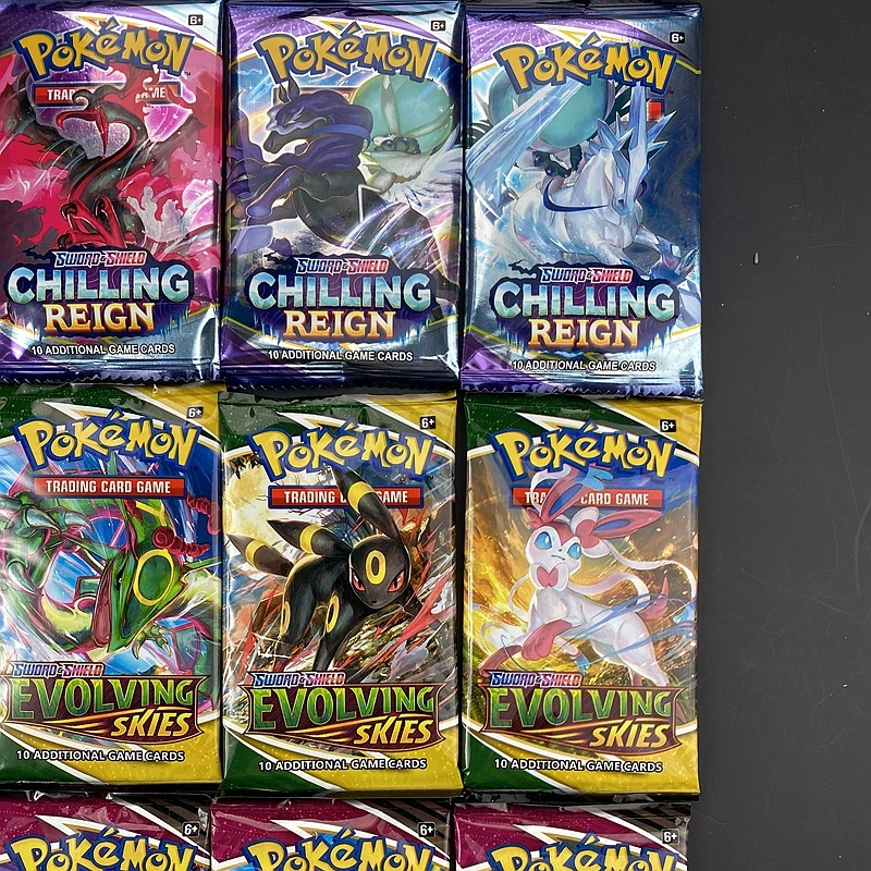 Pokemon Cards Sun & Moon Lost Thunder English Trading Card Game 10pc/1bag Evolutions Booster Collectible Kids Toys Gift