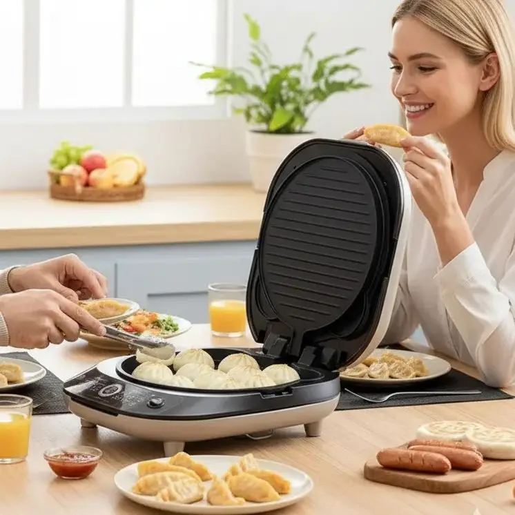 

Electric pancake pan, household double-sided heating, deep-fired power board, removable and washable pancake machine