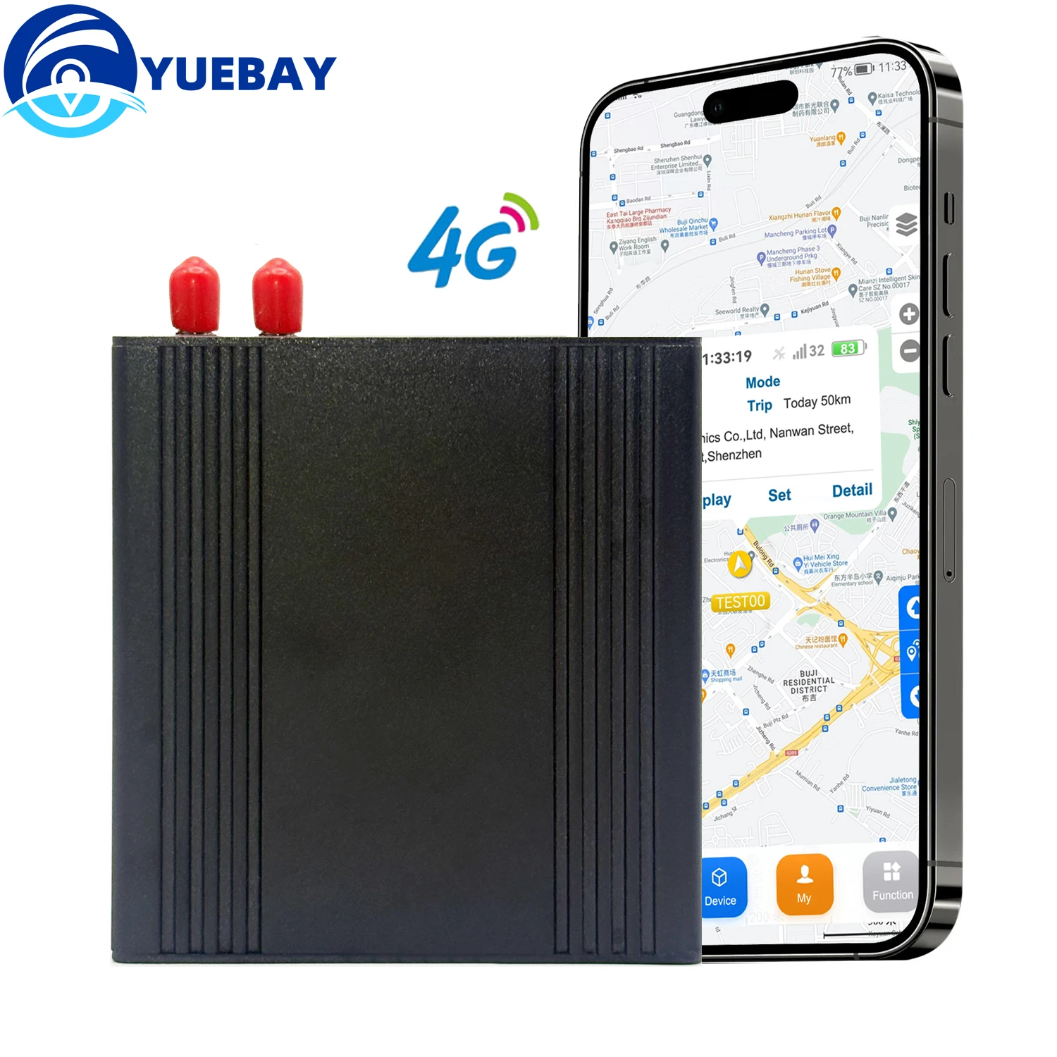 Multifunction Vehicle GPS Tracker With RS232 RS485 CAN Ports Support Fuel Temperature Sensor Camera RFID OBD LED Tracking Device