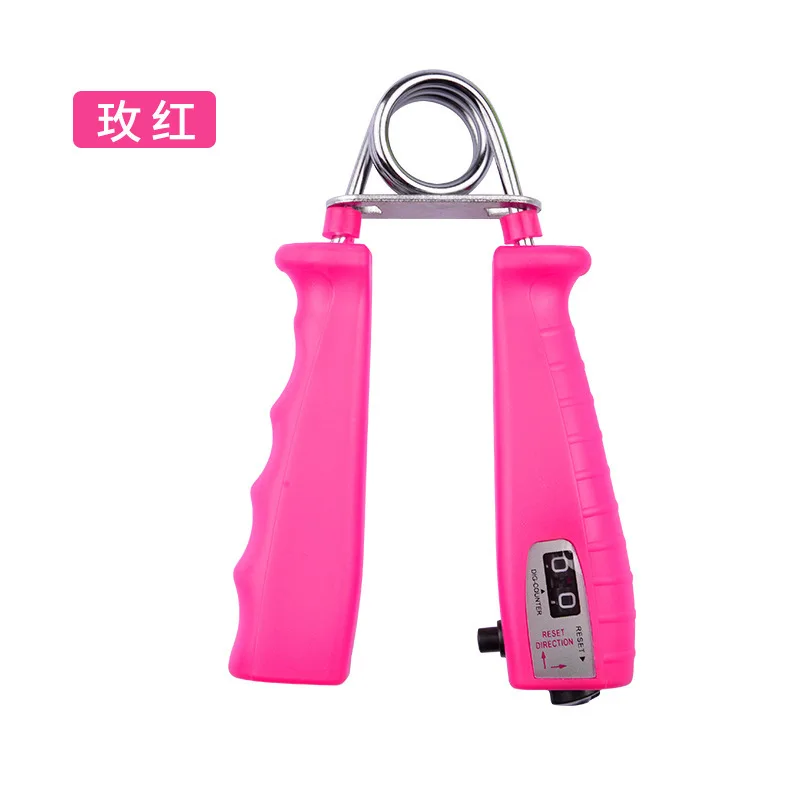 Hand Trainer the Elderly Rehabilitation Training Equipment Household Finger Massager Portable Counting Spring Grip Hand Trai