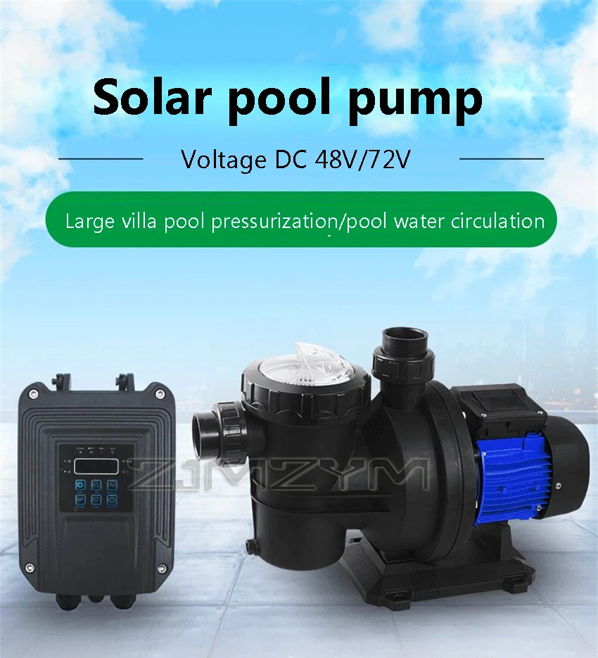 

48V 500W Solar Swimming Pool Pump , Solar Powered Pool Pump, Solar Pool Pumps,dc pool pump, JP17-15/500,