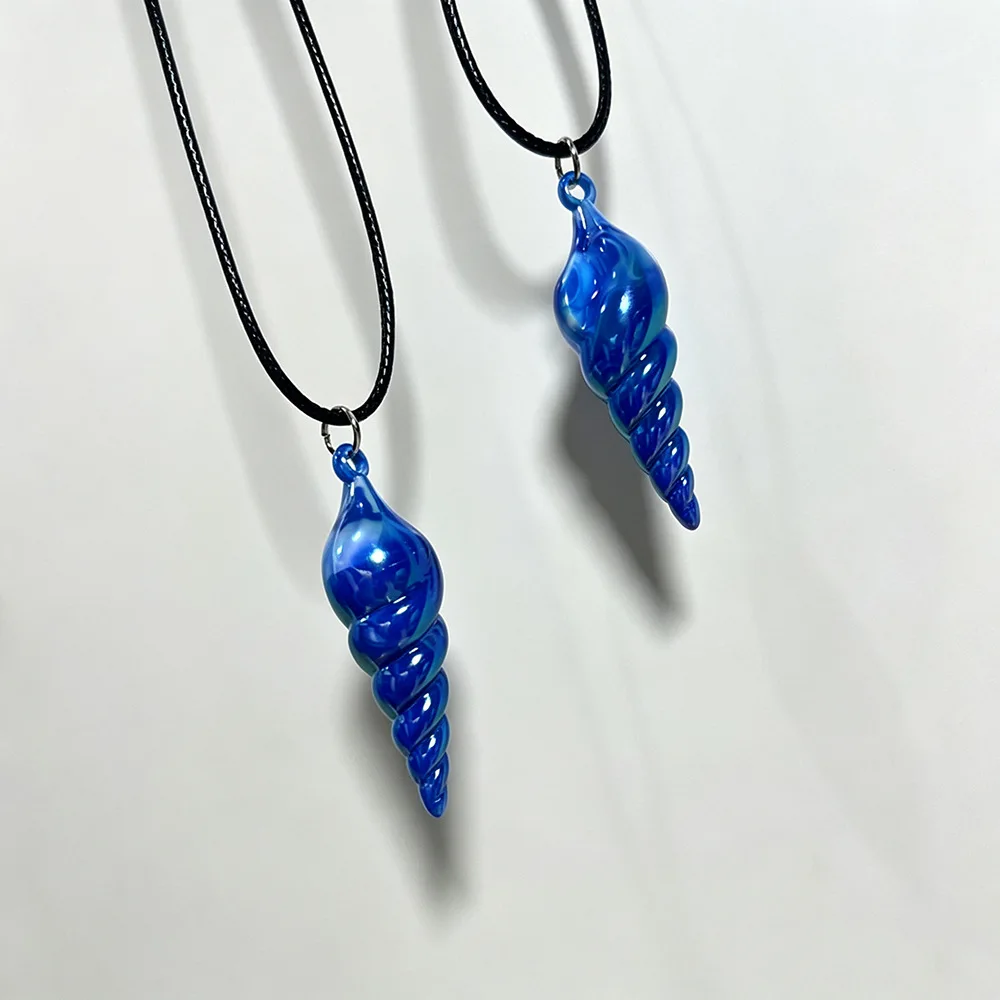 Game Stardew Valley Mermaid Cosplay Prop Mermaid's Pendant Carnival Necklace Role Play For Hallowmas Party Adult Unisex