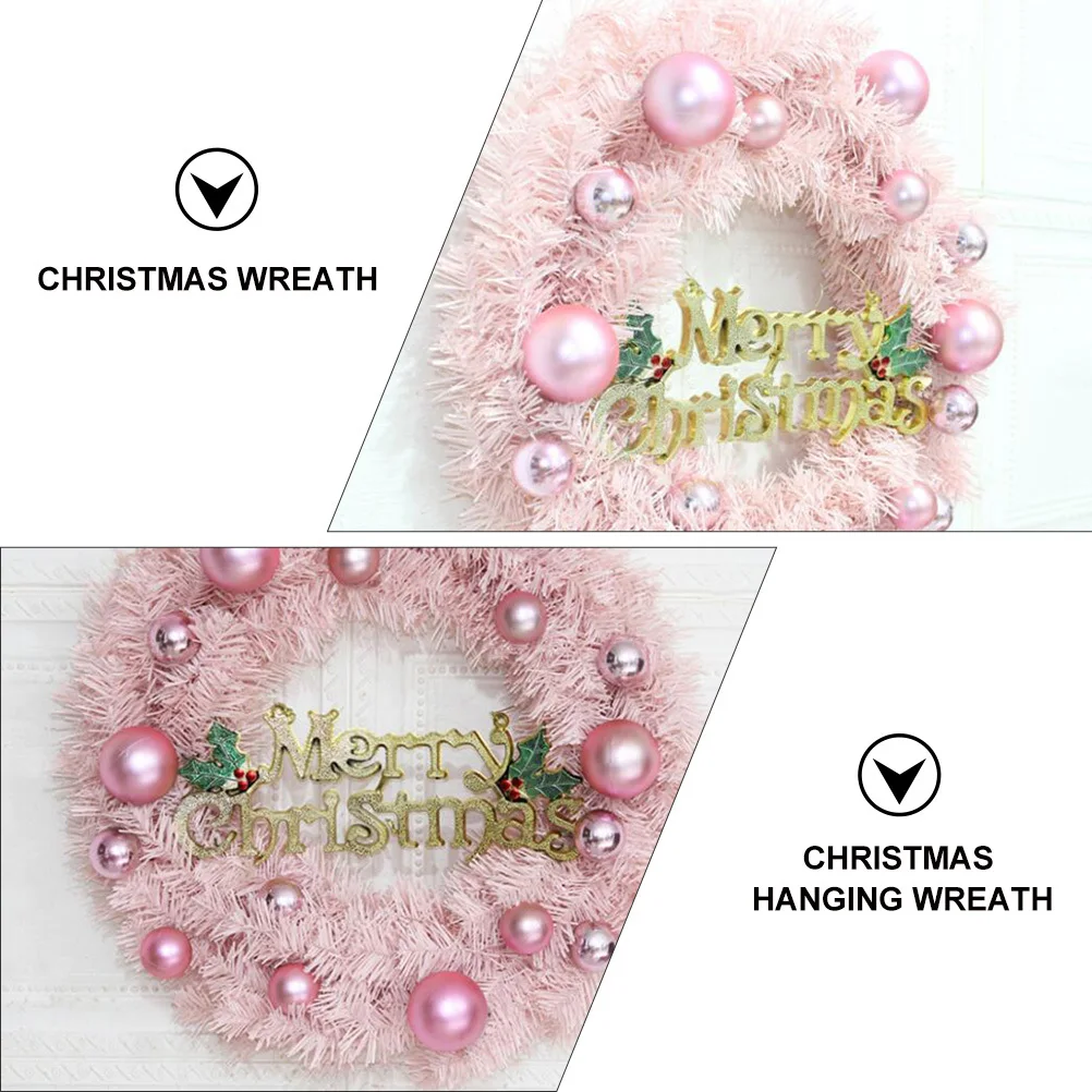 

1 pc 30Cm Wreath Led Lights Wall Hanging Decor For Home Door Garden Party Xmas Decoration Festive Ornament