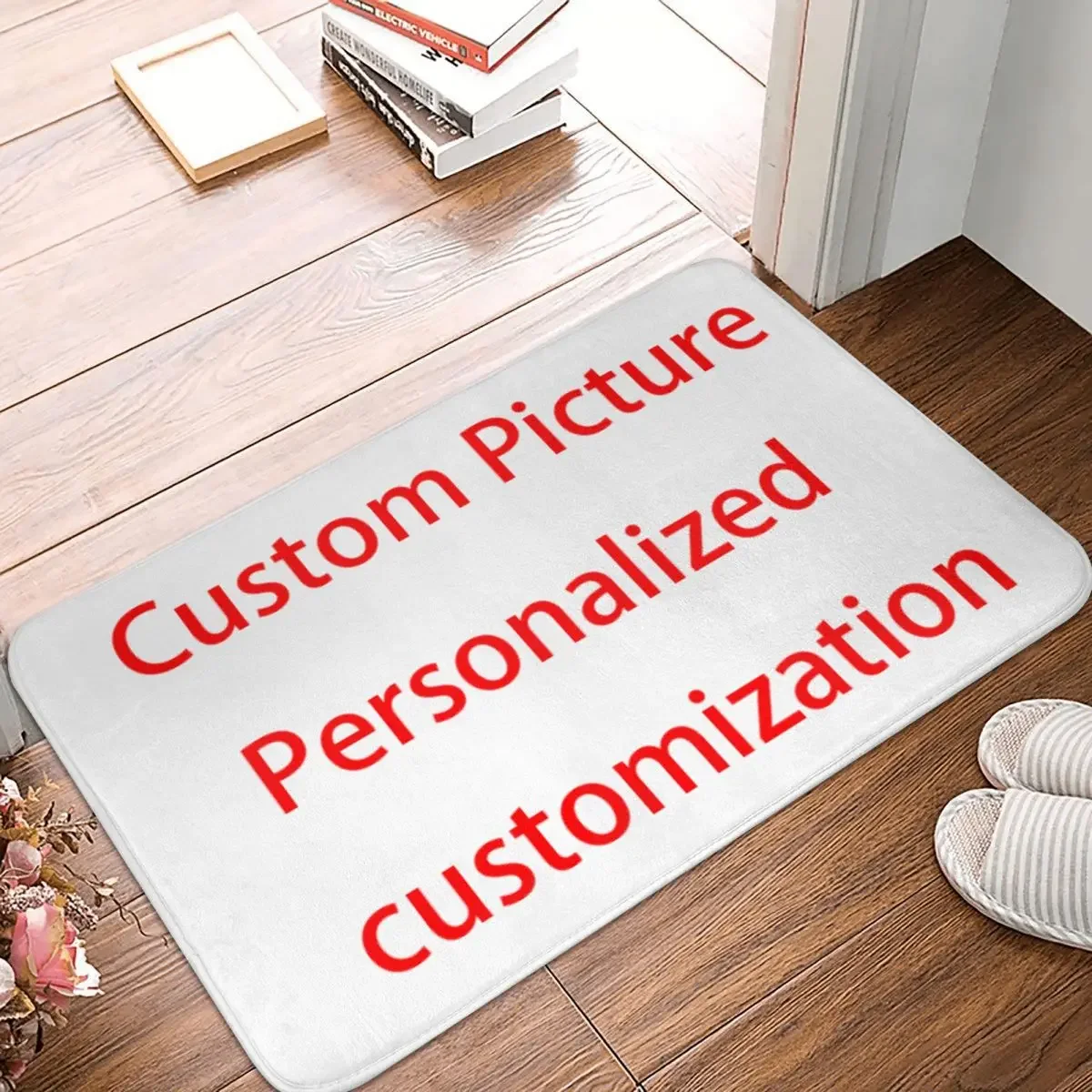 

Custom Picture Personalized customization customize customizable Doormat Rug carpet Mat Footpad Polyester Non-slip Cushion