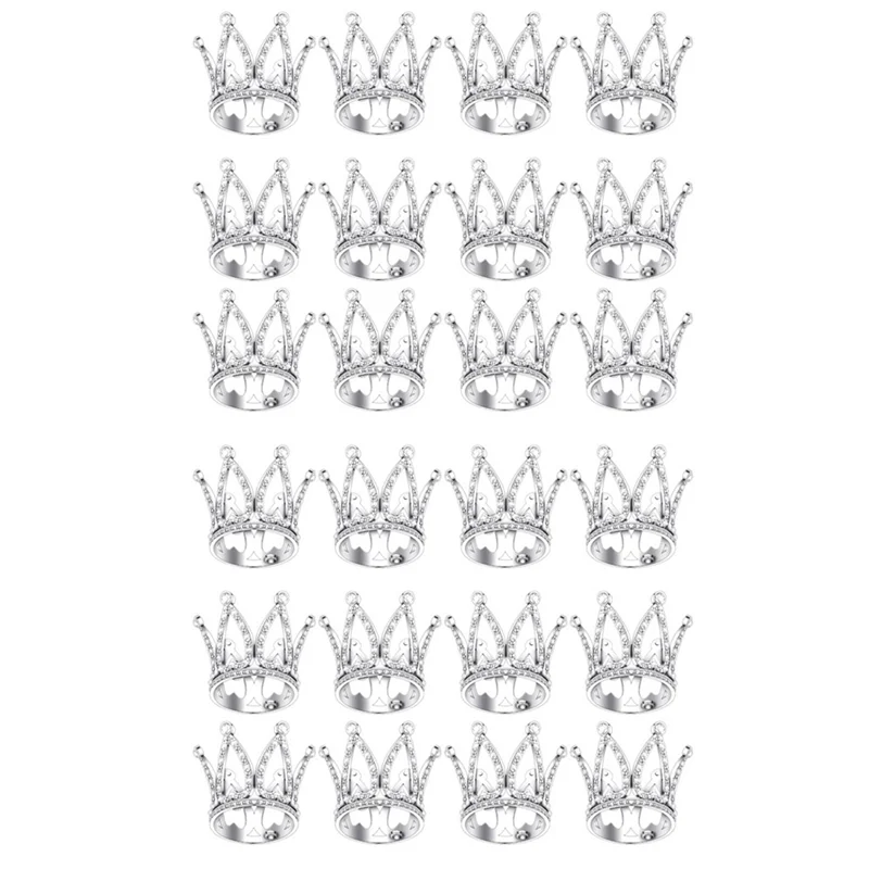 Yls-24Pcs Crown Cak… - image