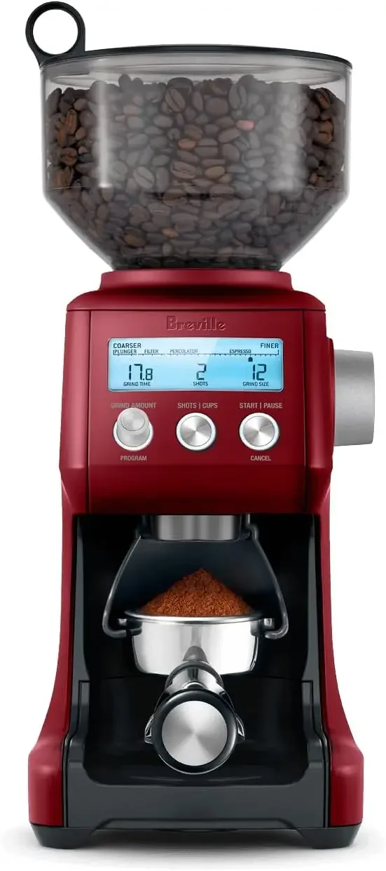 

Kitchen suppliesBreville Smart Grinder Pro BCG820RVC, Red Velvet Cake