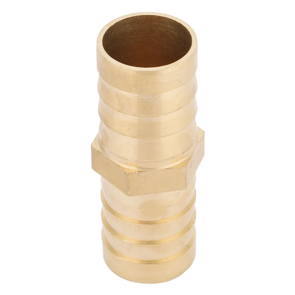 Barb Reducer Fitting Reducer Splicer Brass Pipe Fitting Brass Barb Reducer Tube Splicer Joiner Pipe Fitting Connector Adapter