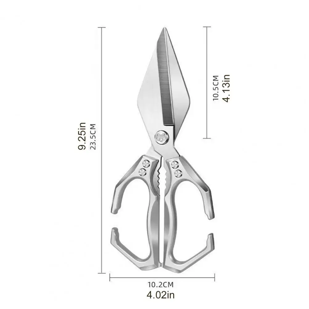 Cesoie da cucina alte Forbici da cucina resistenti in acciaio inossidabile con impugnatura ergonomica Cesoie da cucina multifunzionali per la casa