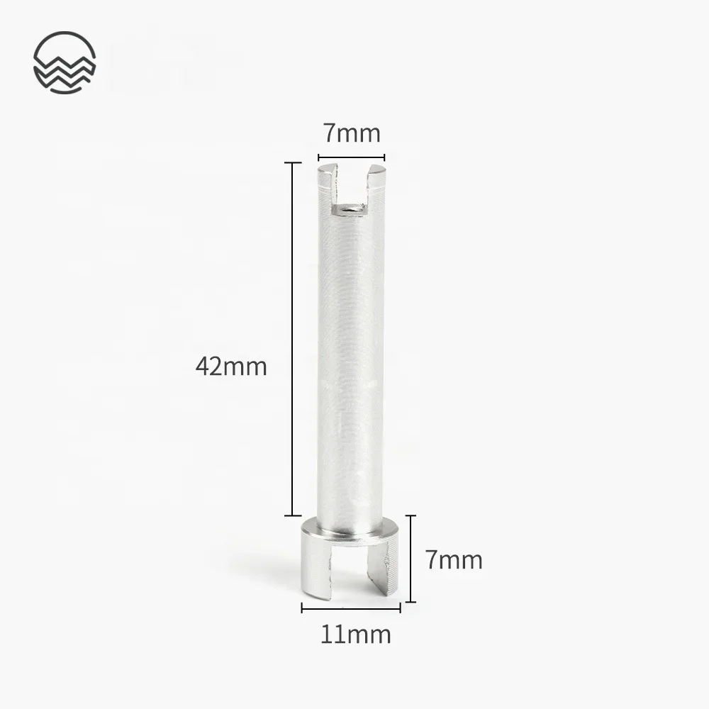 Aluminum Shaft Axis Pin Repair Kit Console Comand Controller Knob Push-Button MultiSwitch For Mercedes Benz E-Class C-Class W204