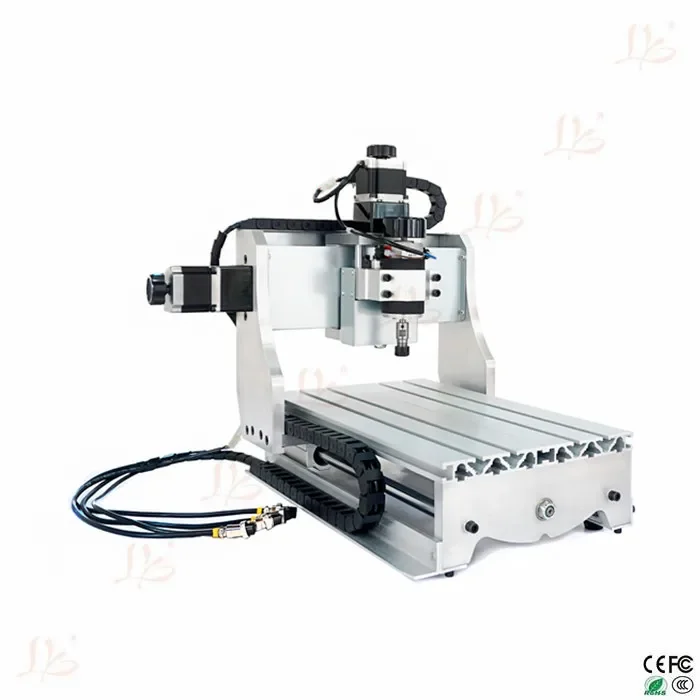 Mini CNC Router CNC 3020 4 Axis Engraving Machine With 300W Spindle For Woodworking & PCB Drilling & Soft Metal Cutting