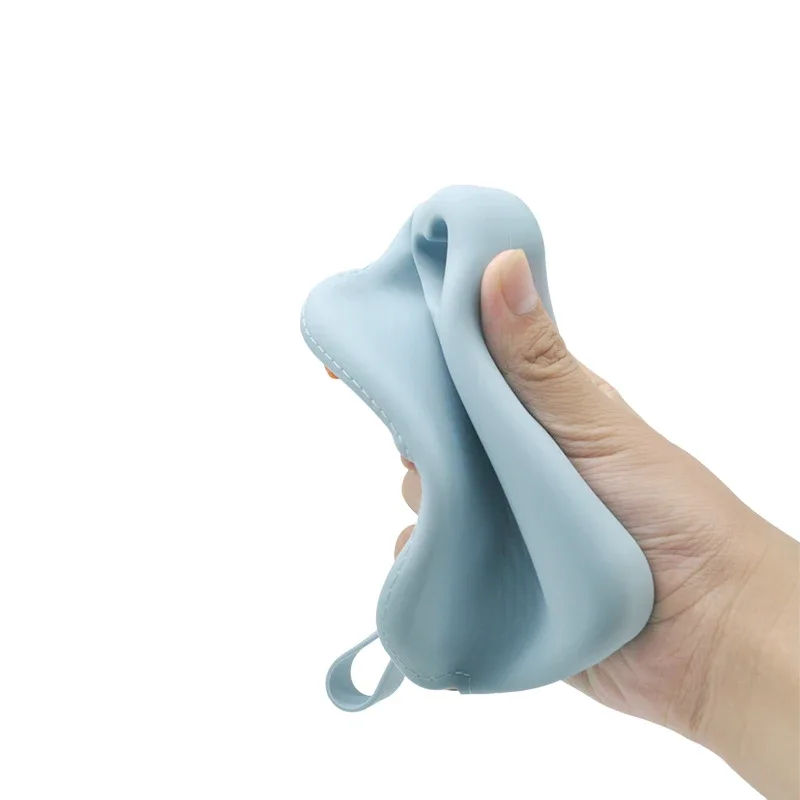 sunorchid Silicone Dog Treat Bag Pet Snack Bag Travel Portable Training Pet Walking Bag Food Reward Storage Bag Pet Supplies New