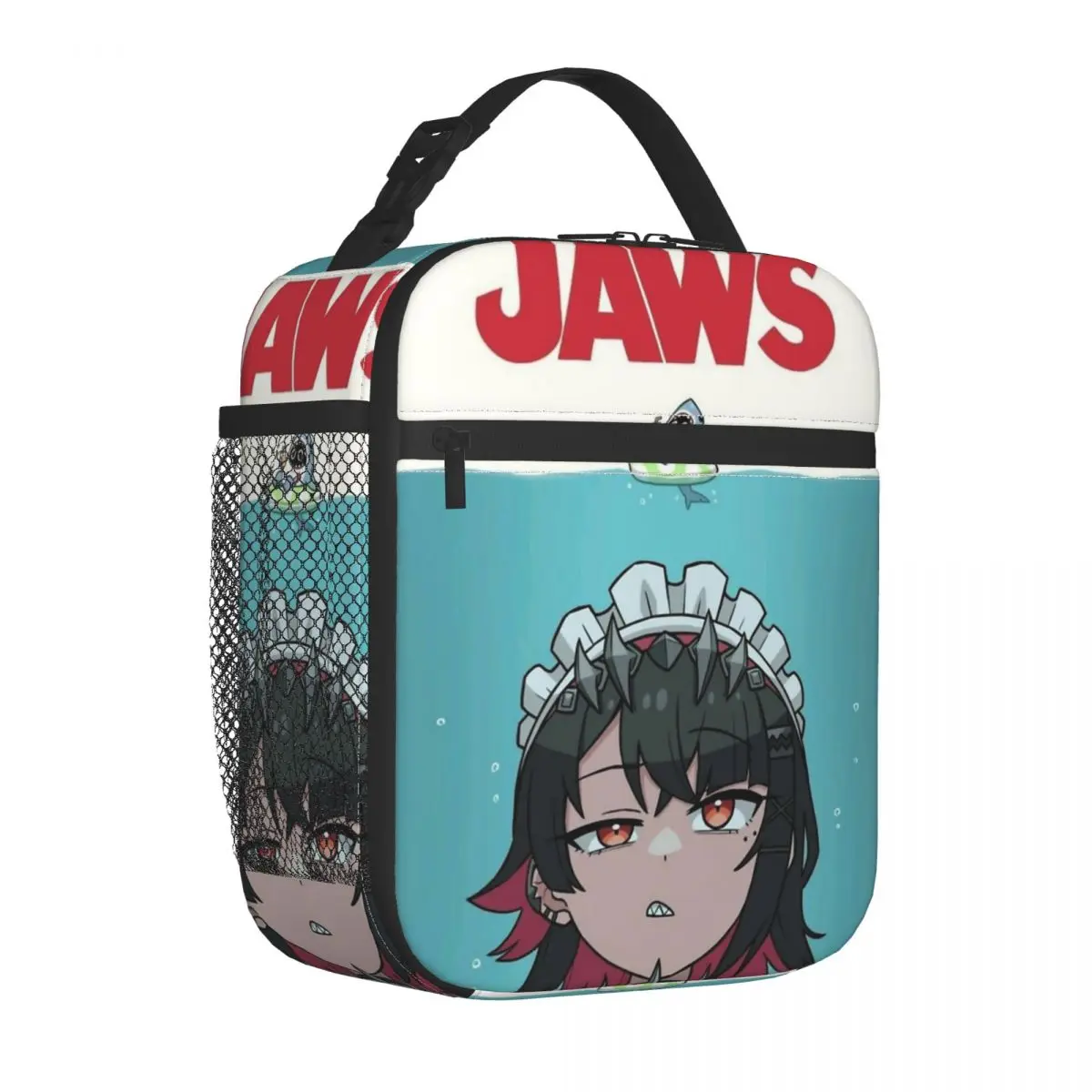 Ellen Joe Jaws Poster Zenless Zone Zero Bolsa térmica portátil para el almuerzo, bolsa térmica portátil, bolsa para el almuerzo, bolsa para la universidad, viajes, almacenamiento de alimentos