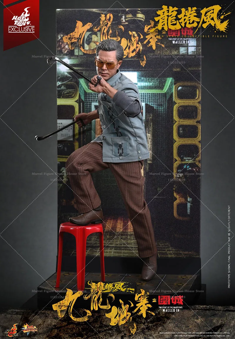 HOTTOYS HT MMS858 1/6 Scale Tornado 1980s Hong Kong-style Gangster Films‌ 12-inch Full Set Action Figure Soldier  In Stock