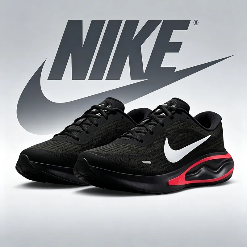 Nike Black Running Shoes for Men - Summer New Design - Breathable Mesh Upper - Road Casual Sports Shoes FN0228-013