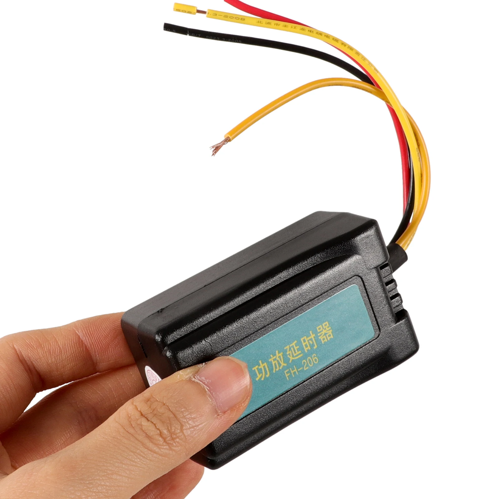

Car Audio Delay Timer Relay Module 12v Black Digital Board Speaker Sound Protection Easy Install Versatile Accessories Timer