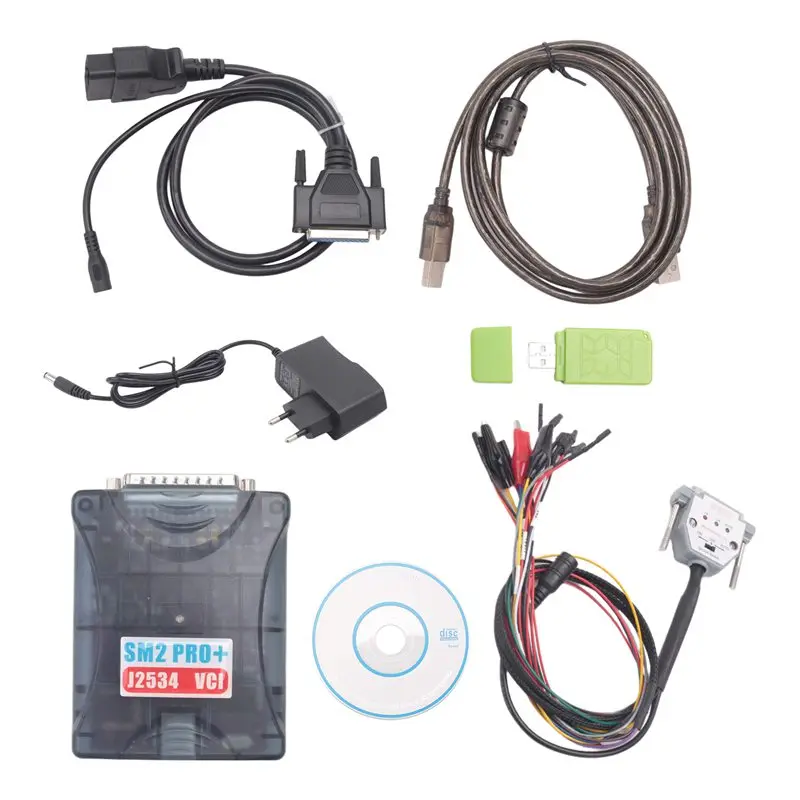 

SM 2 Pro++J2534 Pcmflash SM2 Pro Replacement Accessories Fit For Toyota VCI 2 Pro ECU Programmer Tool Durable EU Plug