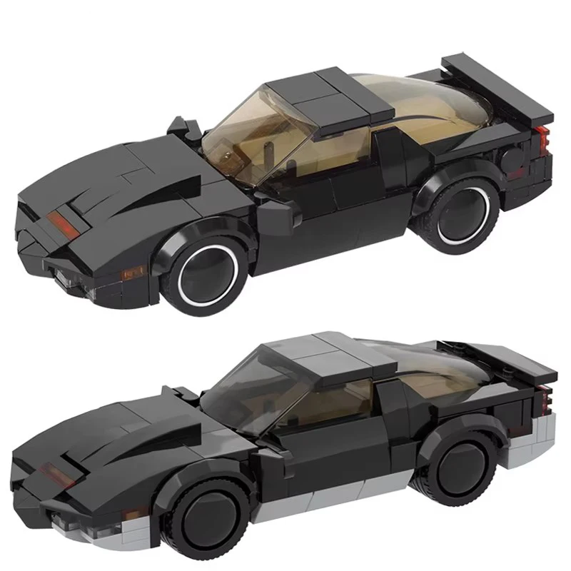 Bricklink Technical Car Knights Rider KITT Speed Champions Pontiac Firebird Sportscar Sets Building Blocks Toys Children Gift