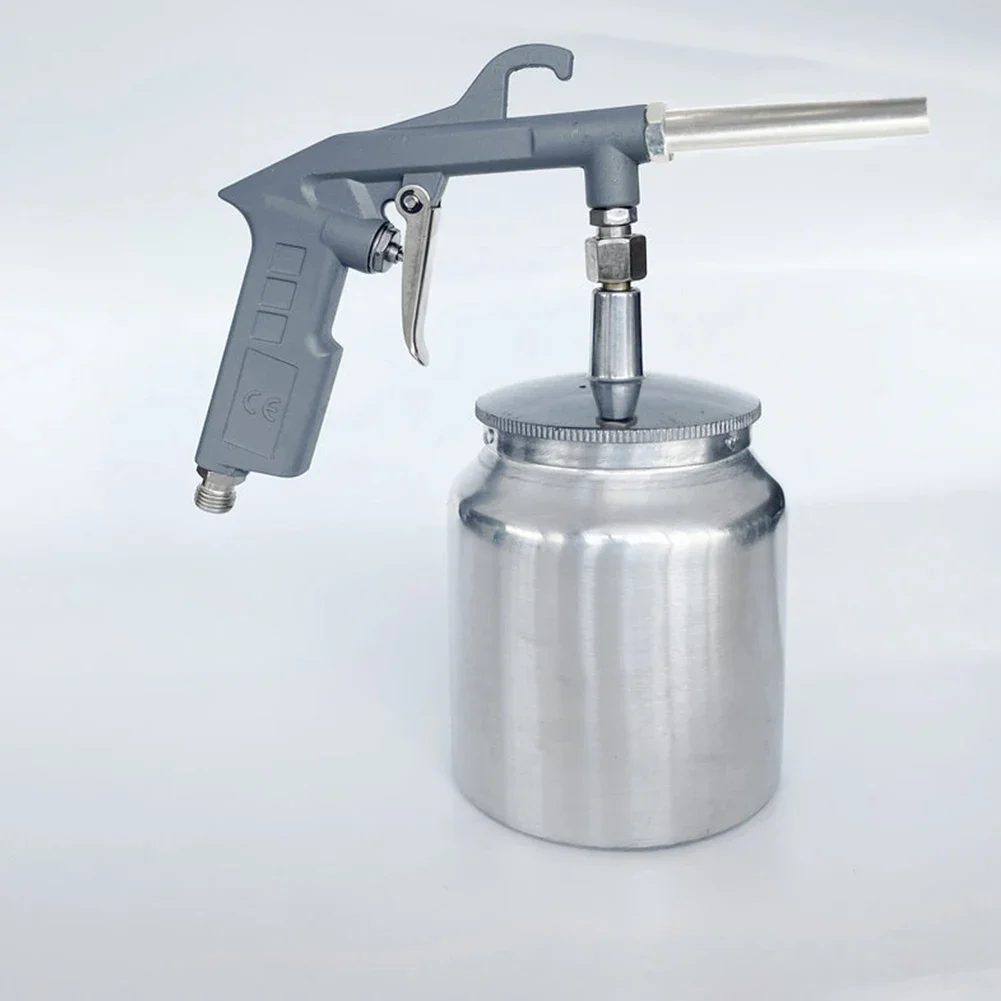 750ml Sandlasting Spray Gun Tool 2.5bar Pneumatic Portable Sandblasting Gun 1/4inch Sand Blasting Machine for Removing Rust