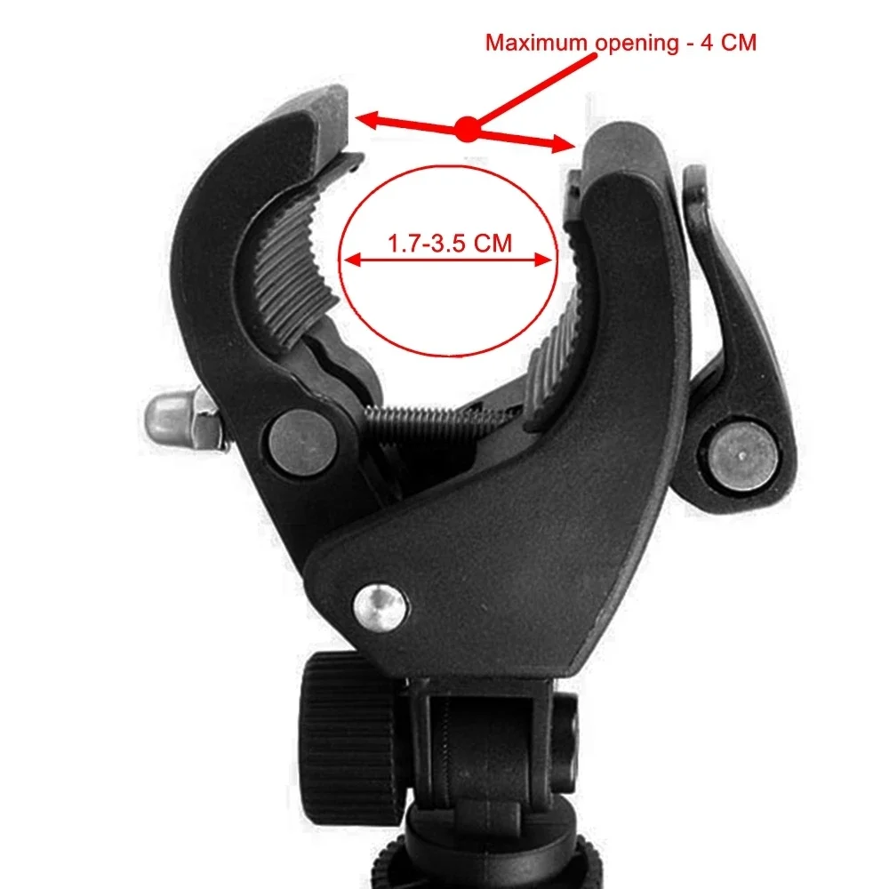 FF-H18A morsetto per manubrio per moto da bicicletta per Gopro hero Mount supporto per fotocamera Clip Adapte per fotocamera sportiva SJCAM