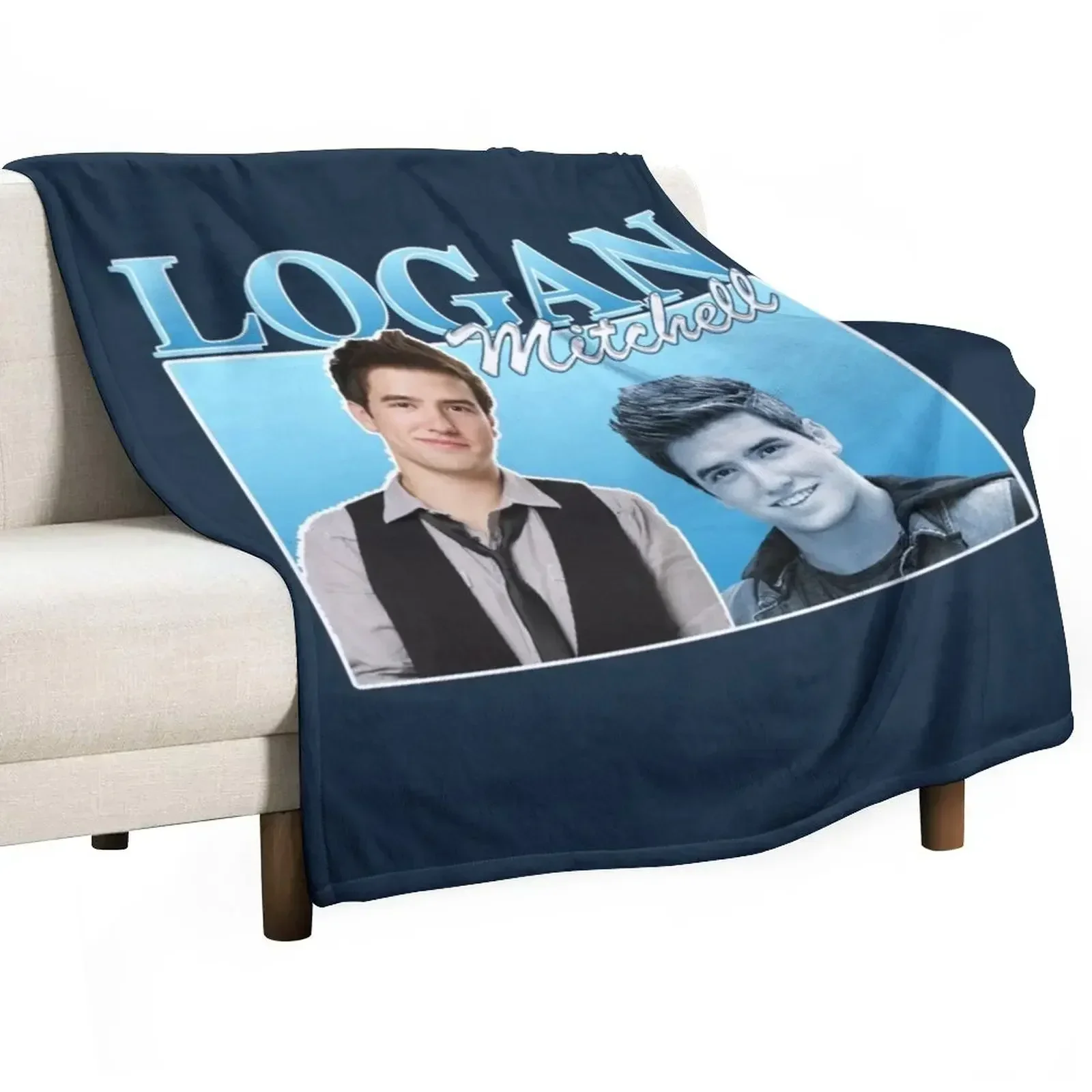Logan Mitchell Throw Blanket Blankets For Sofas wednesday Beach Thermals For Travel Tourist Sleeping Bag Blankets