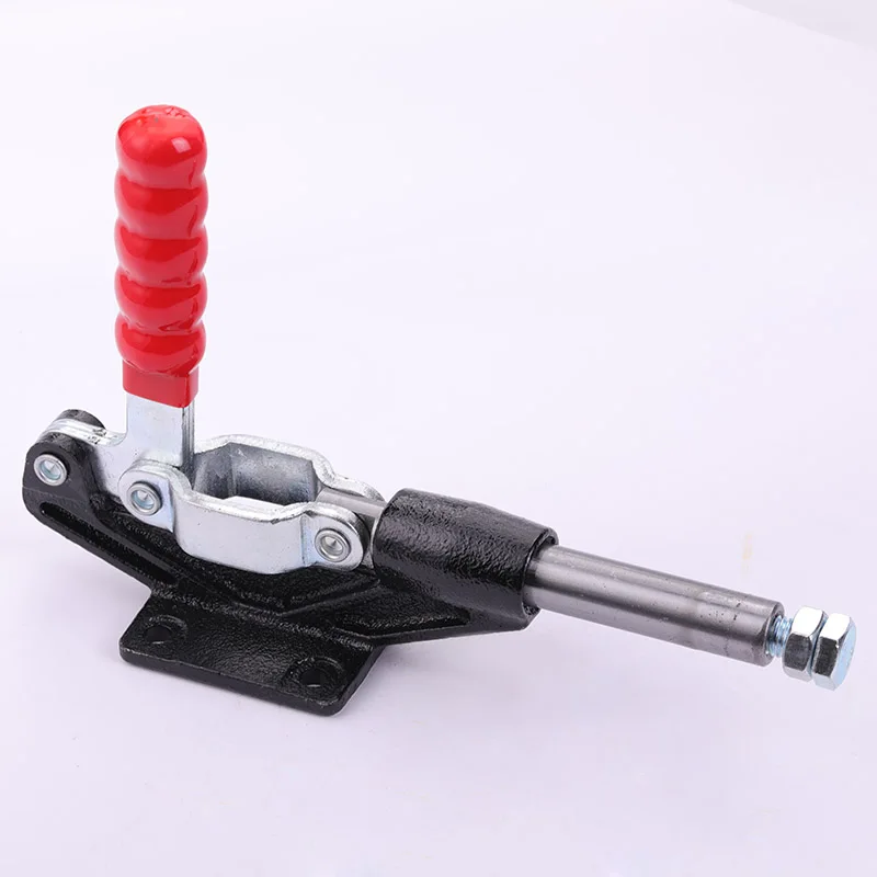 Braçadeira para Tubos de Processamento de Metal Cobertura Antiderrapante de Aço Inoxidável Braçadeira Horizontal de Interruptor Clipe de Fixação Rápida