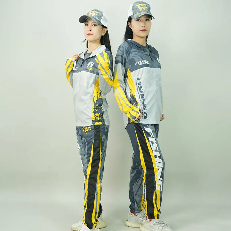 SPATA 2025 جديد بدل صيد السمك المضادة للأشعة فوق البنفسجية حماية من الشمس الرطوبة فتل تنفس طويلة الأكمام سريعة الجافة الذهب هوك قمصان الصيد #2