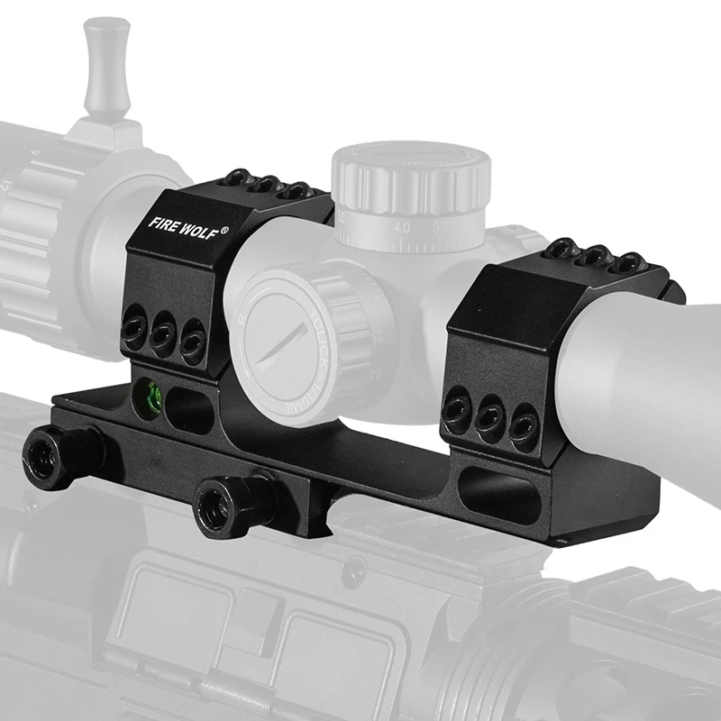 التكتيكية الصيد Riflescope يتصاعد مع مؤشر زاوية فقاعة مستوى 25.4 مللي متر/30 مللي متر نطاق سبائك الألومنيوم جبل خواتم