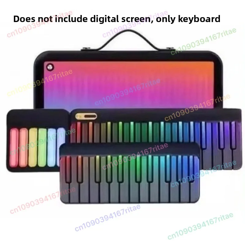 

Interactive Electronic Keyboard with Light Guidance System for MIDI Compatible for Beginner Music Lessons