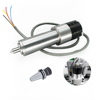 Custom Bt30 Atc Spindle Iso30 3kw Magnetic Cnc Router 2 Spindle Motor Cnc 110v 500w Er11 4.5kw Automatic Tool Changer Spindle