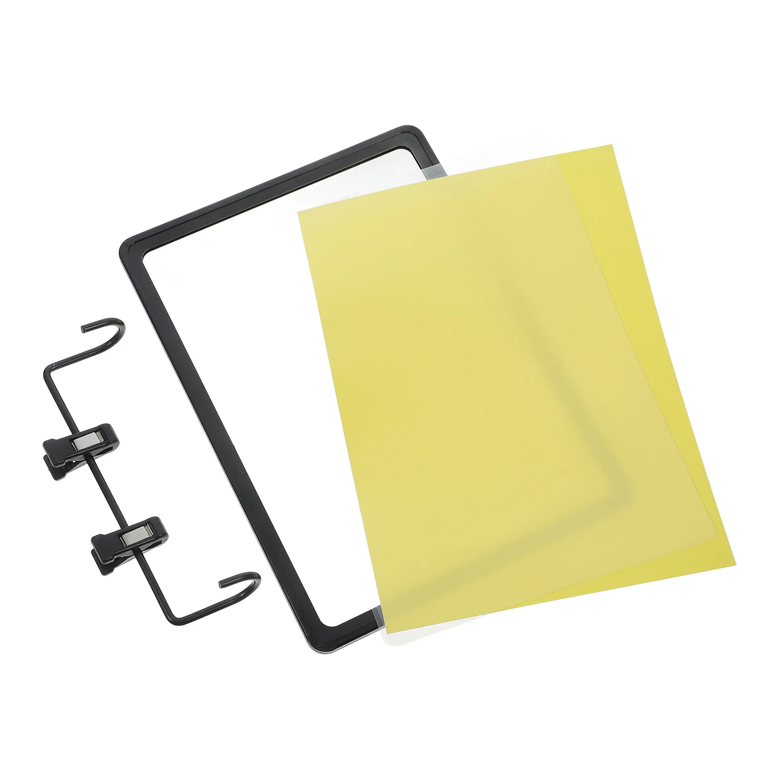 

Double-Sided Hanging Price Tag Writable Erasable Plastic Label Holder Retail Supermarket Garage Sale Display Sign Board
