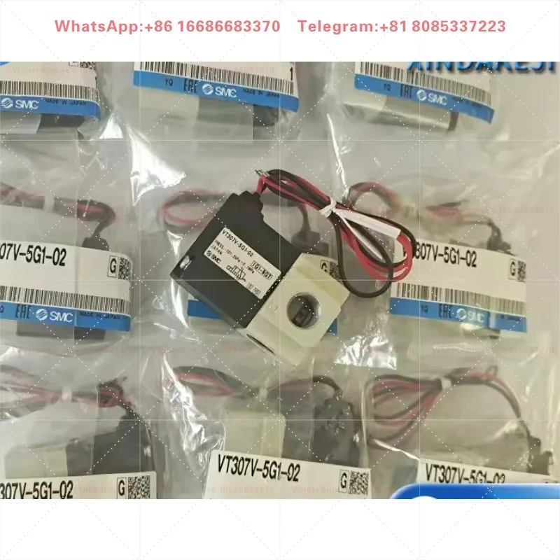 VT307 Series Pneumatic Solenoid Valve VT307V-5G1-01 02 F 5G 4G 4G1 Industrial Automation Replacement Accessory