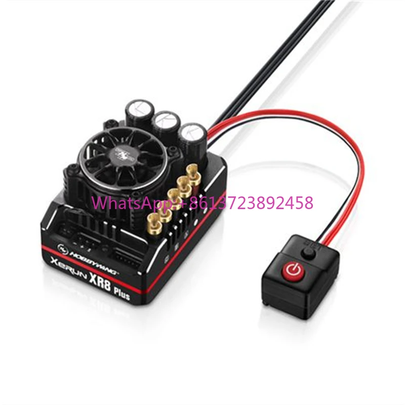 

HOBBYWING XERUN XR8 Plus G2S 200A/980A ESC 2-6S Brushless Speed Controller for 1/8 RC Racing Car On-Road Off-Road Truggy