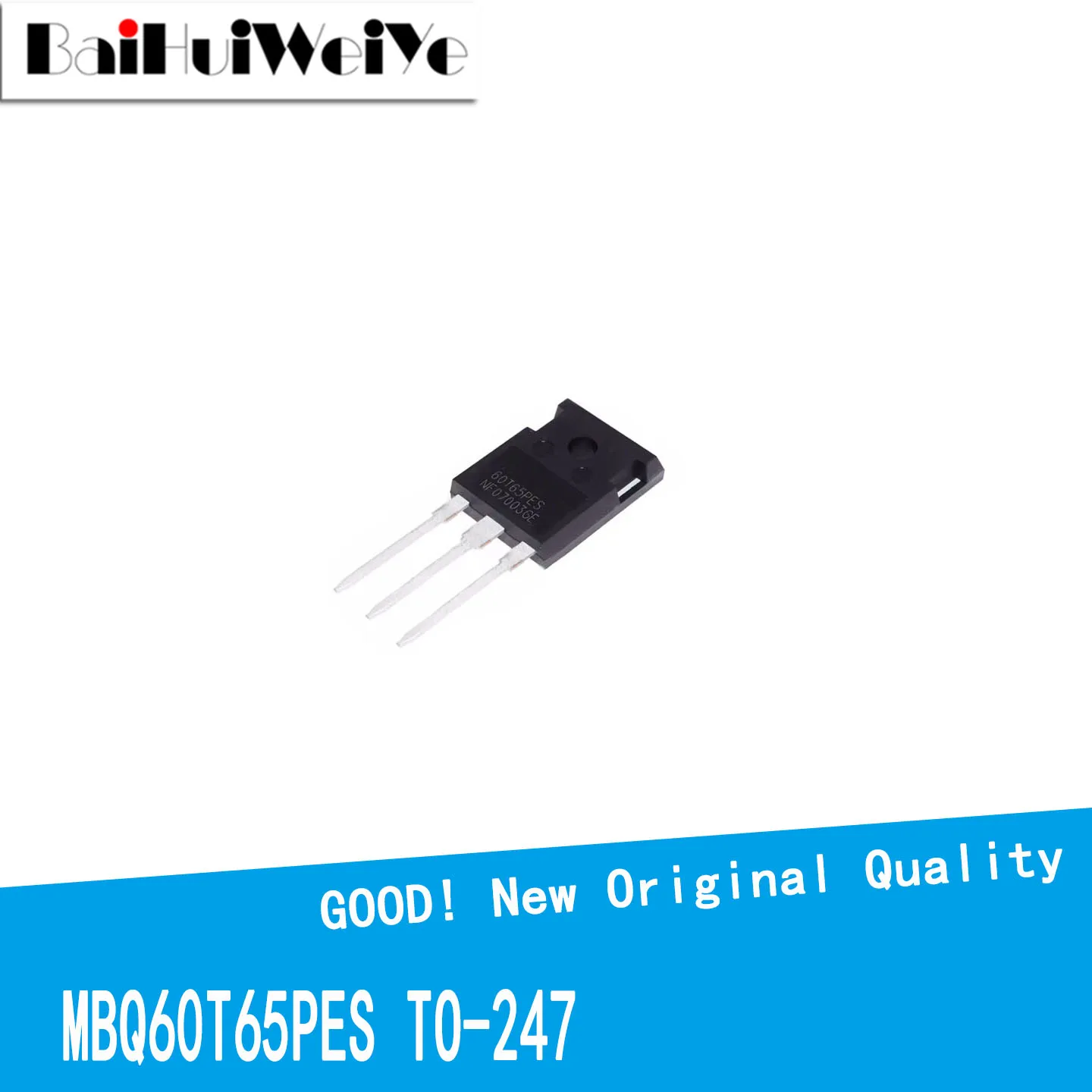 1Pcs/Lot MBQ60T65 60T65PES MBQ60T65PES 60T65 TO247 IGBT FET 60A 650V New Good Quality Darlington Power Transistor