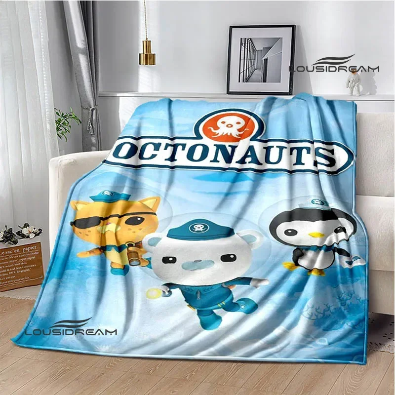 

The Octonauts Cartoon Printed Blanket Fashion Warm Blanket Flannel Soft Comfortable Blanket Home Travel Blanket Birthday Gift