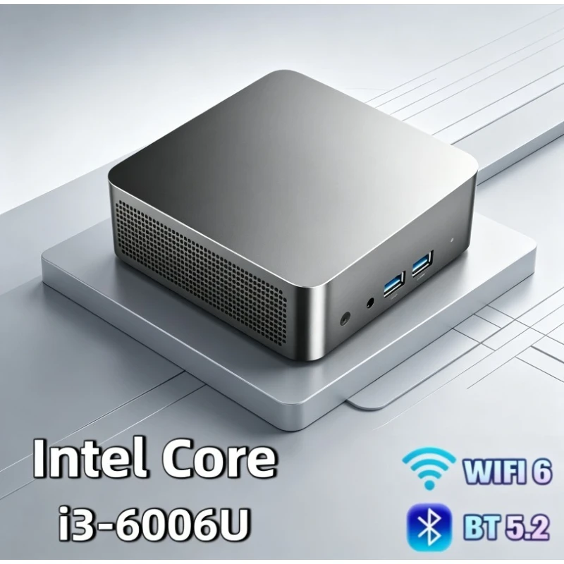 

LENO Intel Core i3-6006U Mini Desktop PC 16GB RAM,1TB/2TB SSD,Win11 Pro, WiFi6+BT5.2, 4K, Compact Design, Ideal for Work