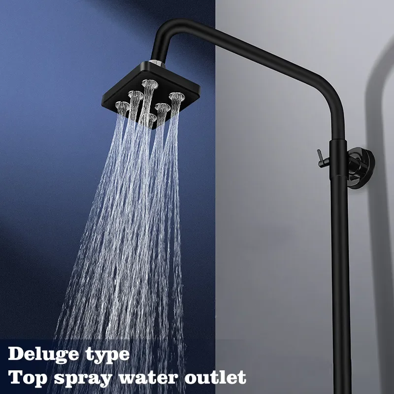 Zhangji Mini High Pressure Rainshower  Magic Water Flow Rainfall Shower Head Water- saving Shower Bathroom Accessories