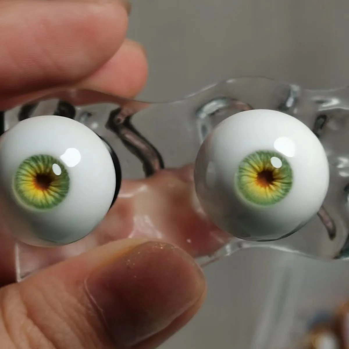 

Safety Eyes Homemade Yellow-Green 1/3 1/4 1/6 BJD Doll Eyeballs Toys Accessories