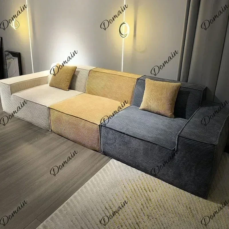 9Simple Double Armrest Compression Sofa Relaxing Customizable Minimalist Design Sofa Romantic Apartment Meuble Maison Home Furni