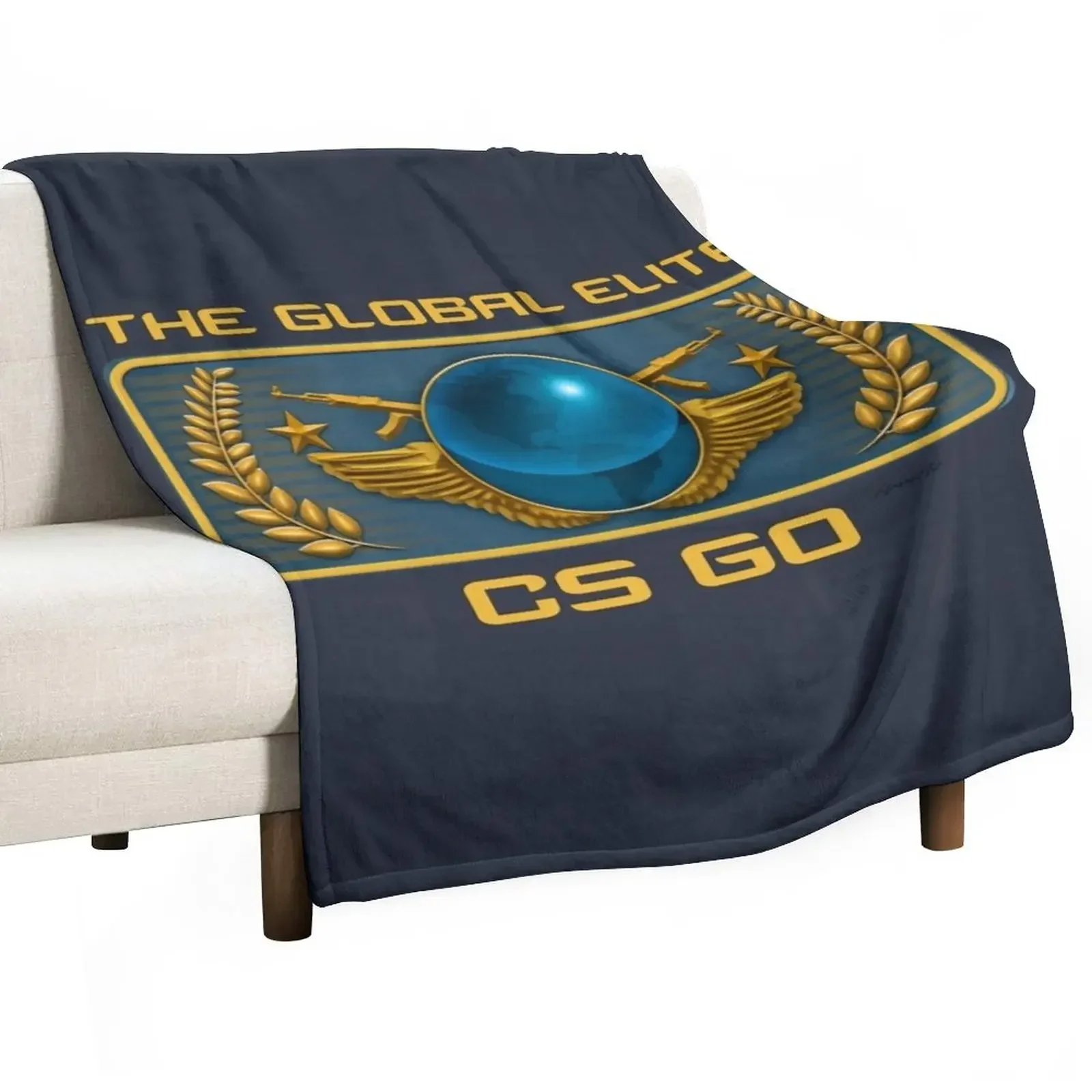 

the global elite cs go Throw Blanket Luxury Designer Flannels Blankets