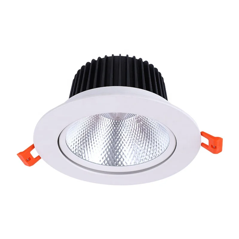 Commercial Downlights Ceiling Light 15w 20w 25w 240v Flicker Free Aluminum LED Spotlight