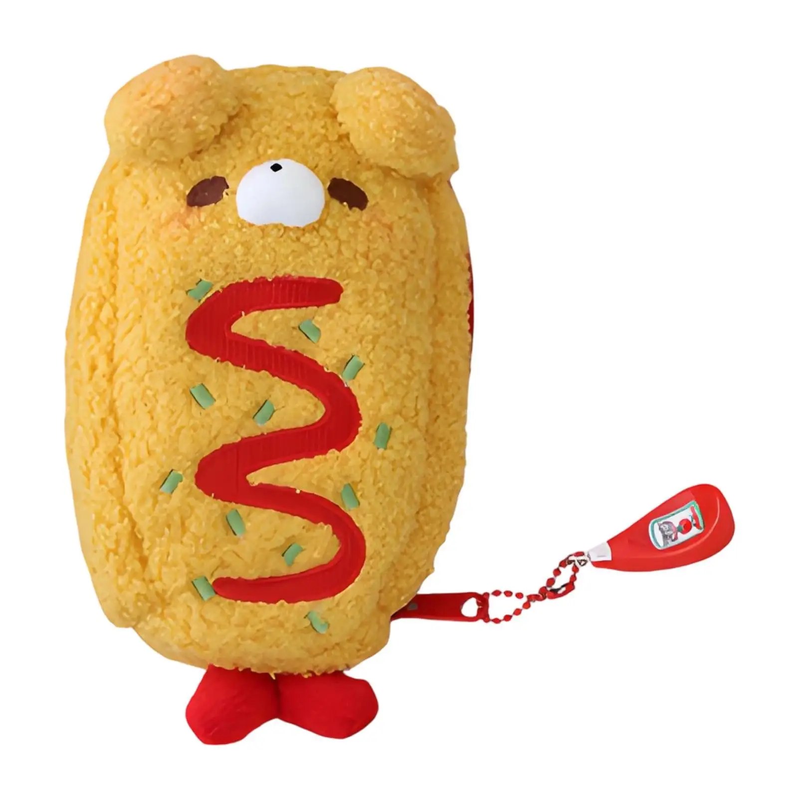 Fried Shrimp Pencil Case Gift Multipurpose Large Capacity Pen Organizer Bag