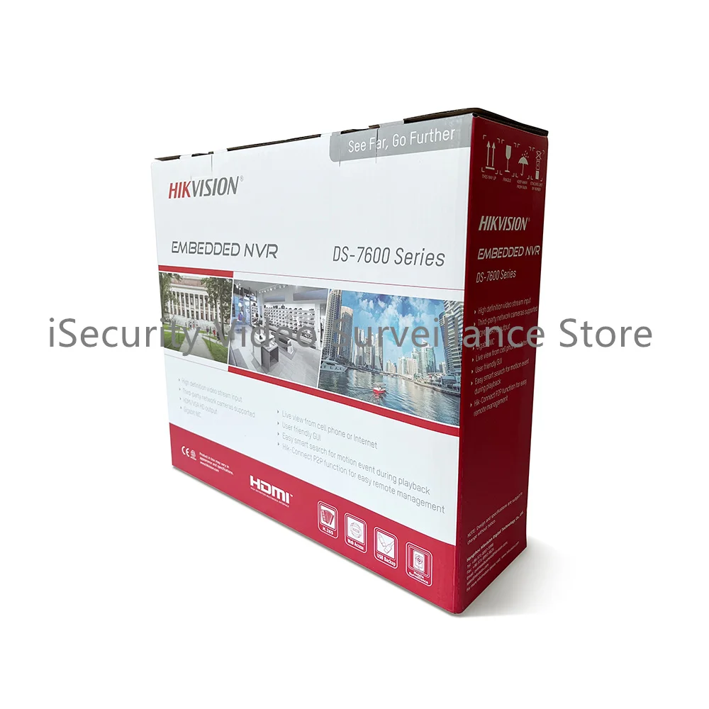 ​Hikvision DS-7616NI-M2/16P M Series 8K NVR 16ch 1U 16 POE Network Video Recorder