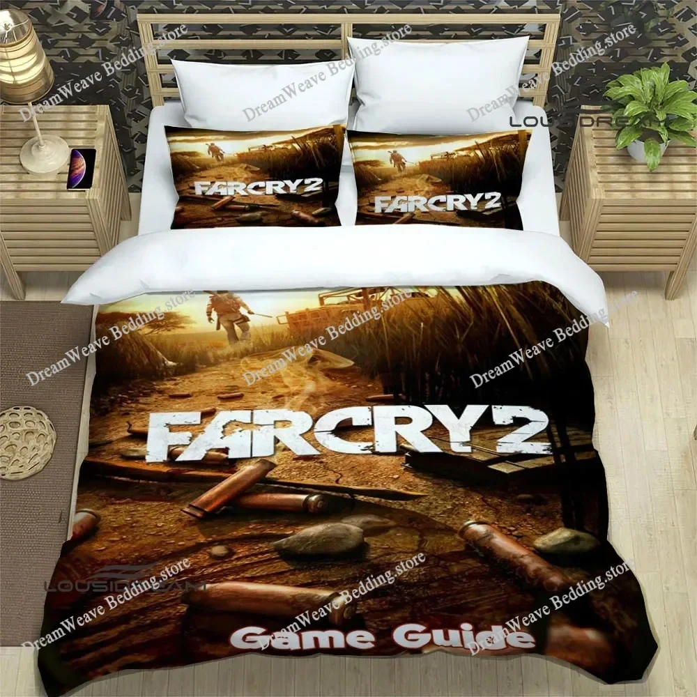 

Farcry Bedding Set Single Twin Full Queen King Size Bed Set Adult Kid Bedroom Duvet Cover Sets 3D Print Game Bed Sheet Set963963